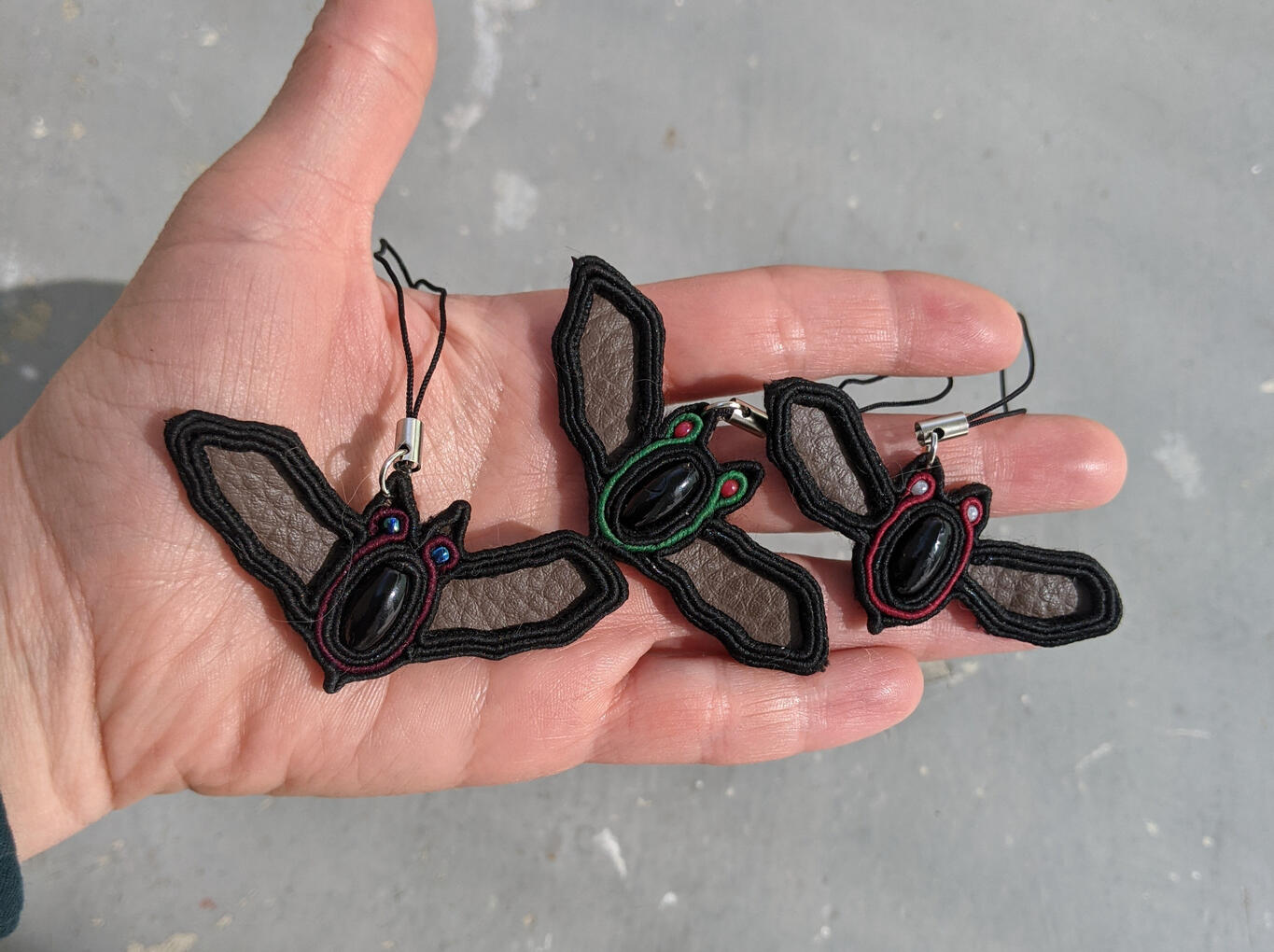 Cute bats pendants Cute bats pendants