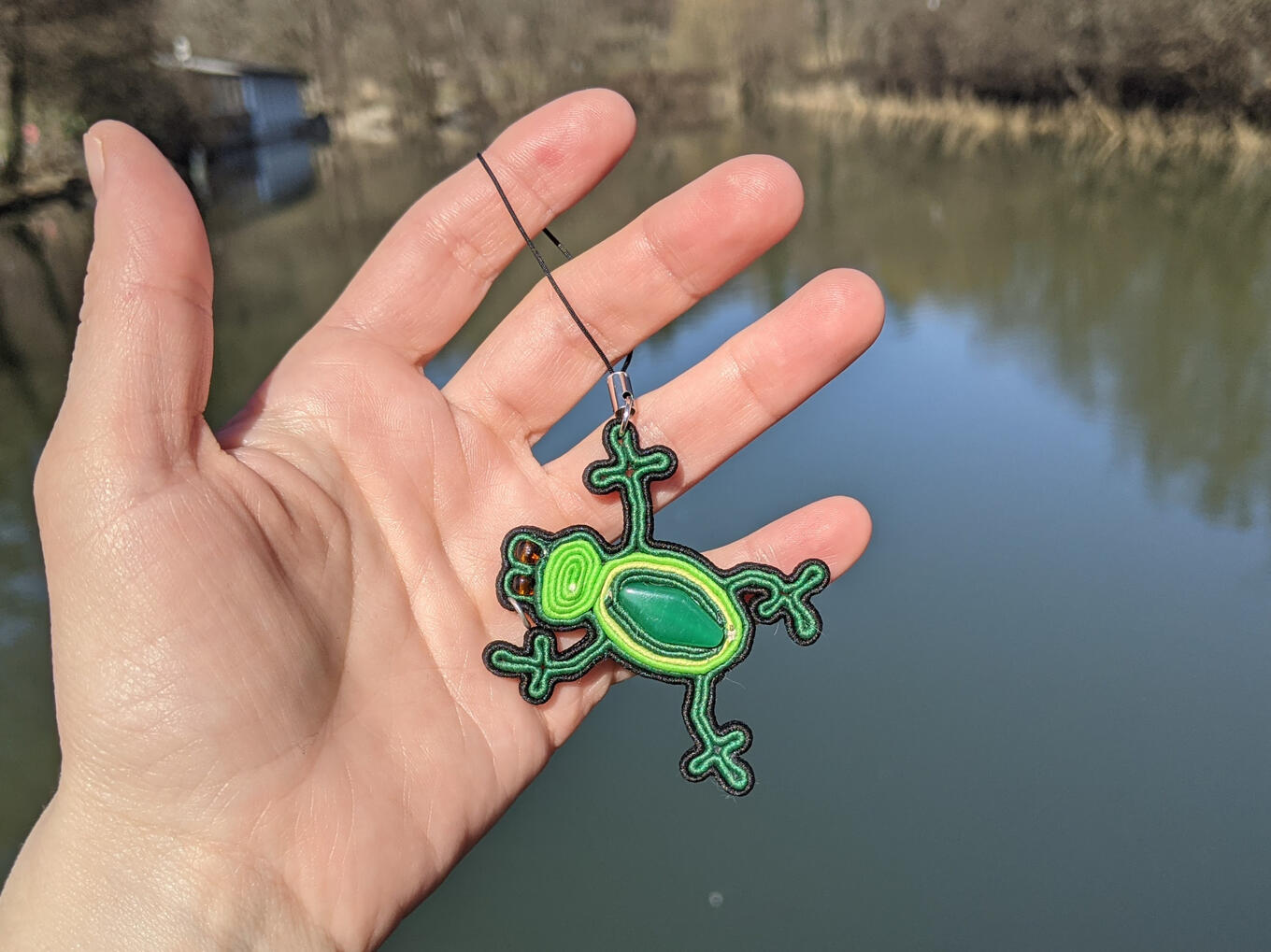Frog pendant Frog pendant