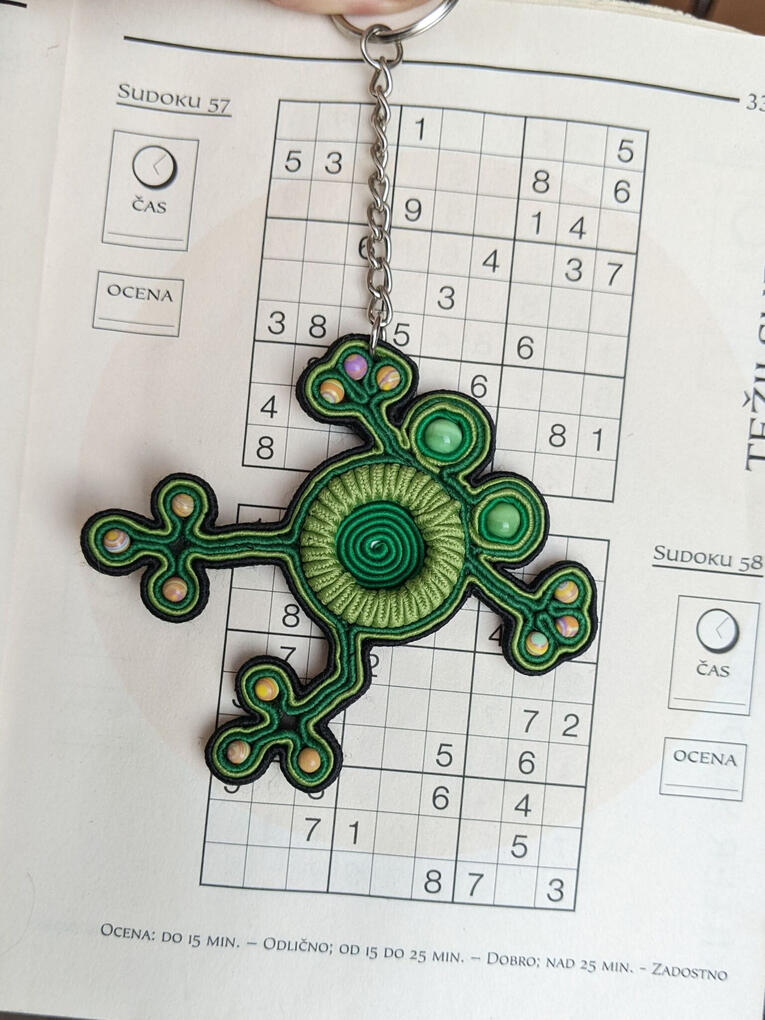 Frog keychain Frog keychain